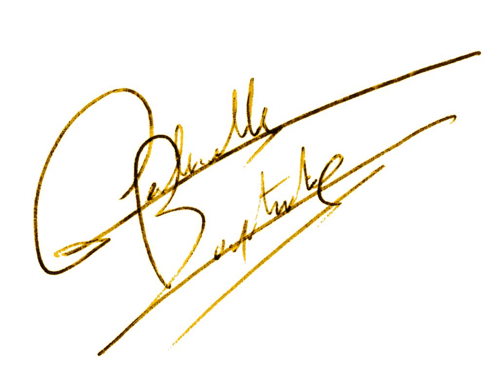signature de Gabrielle Baptiste