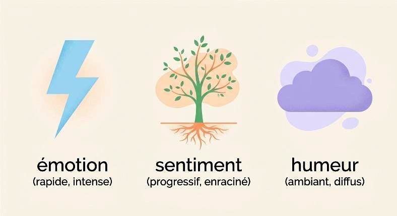 3 etapes emotionnelles