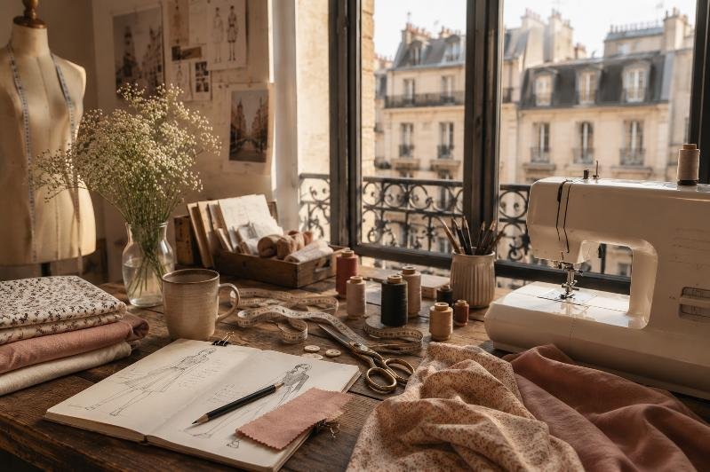 Atelier de couture parisien