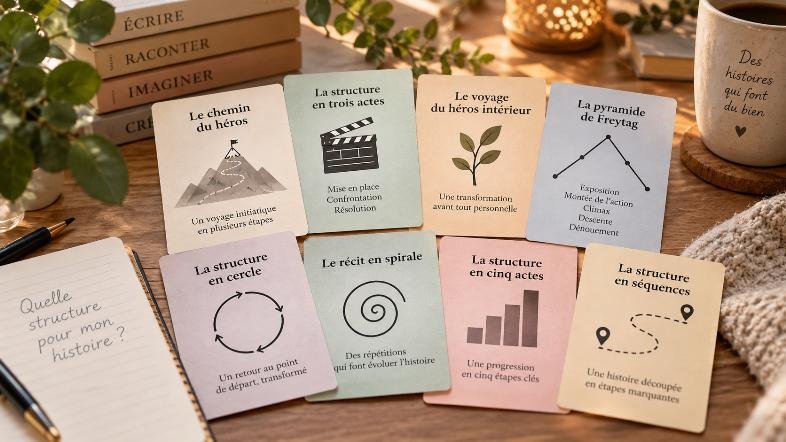 C’est là que je me suis également intéressée à la structure narrative.